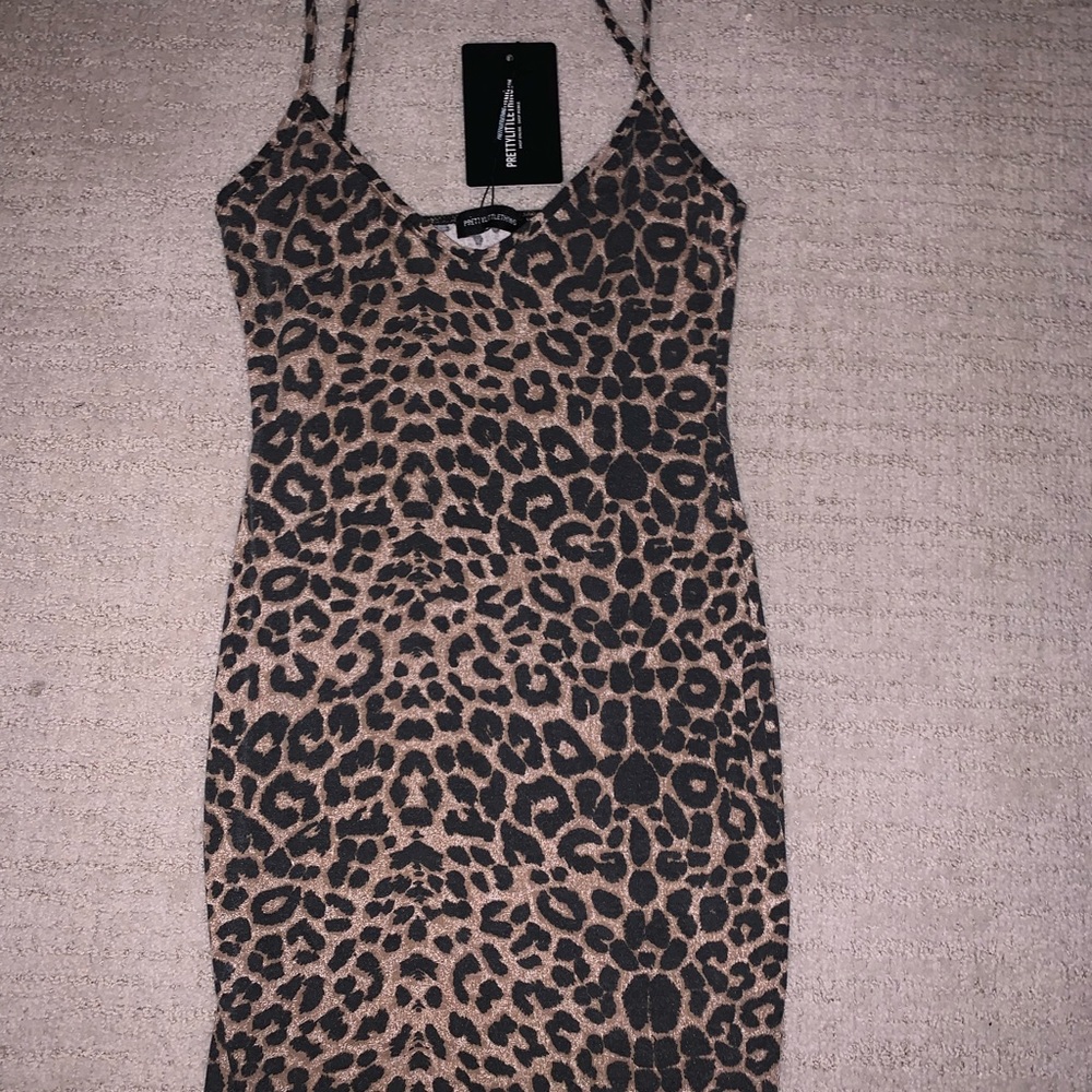 brand new cheetah dress